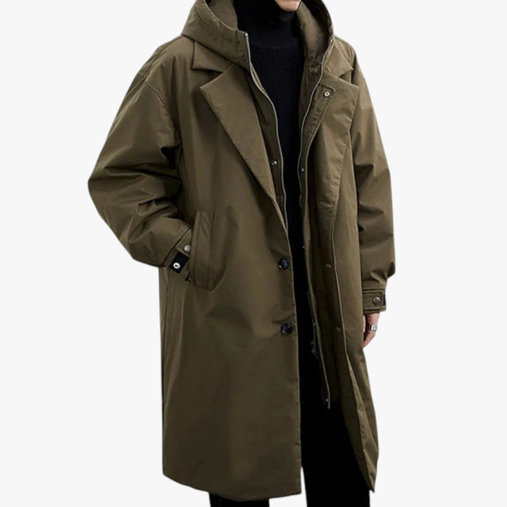 Men's Waterproof Puffer Coat | Hood
