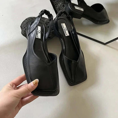Women's Ankle Flat Sandals with Lightweight Sole