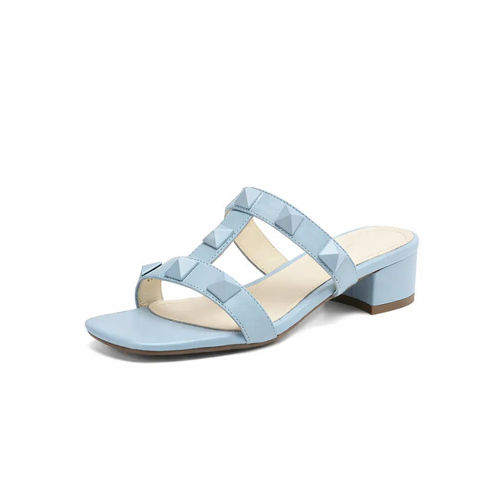 Women's Comfy Block Heel Sandals with Cushioned Insole