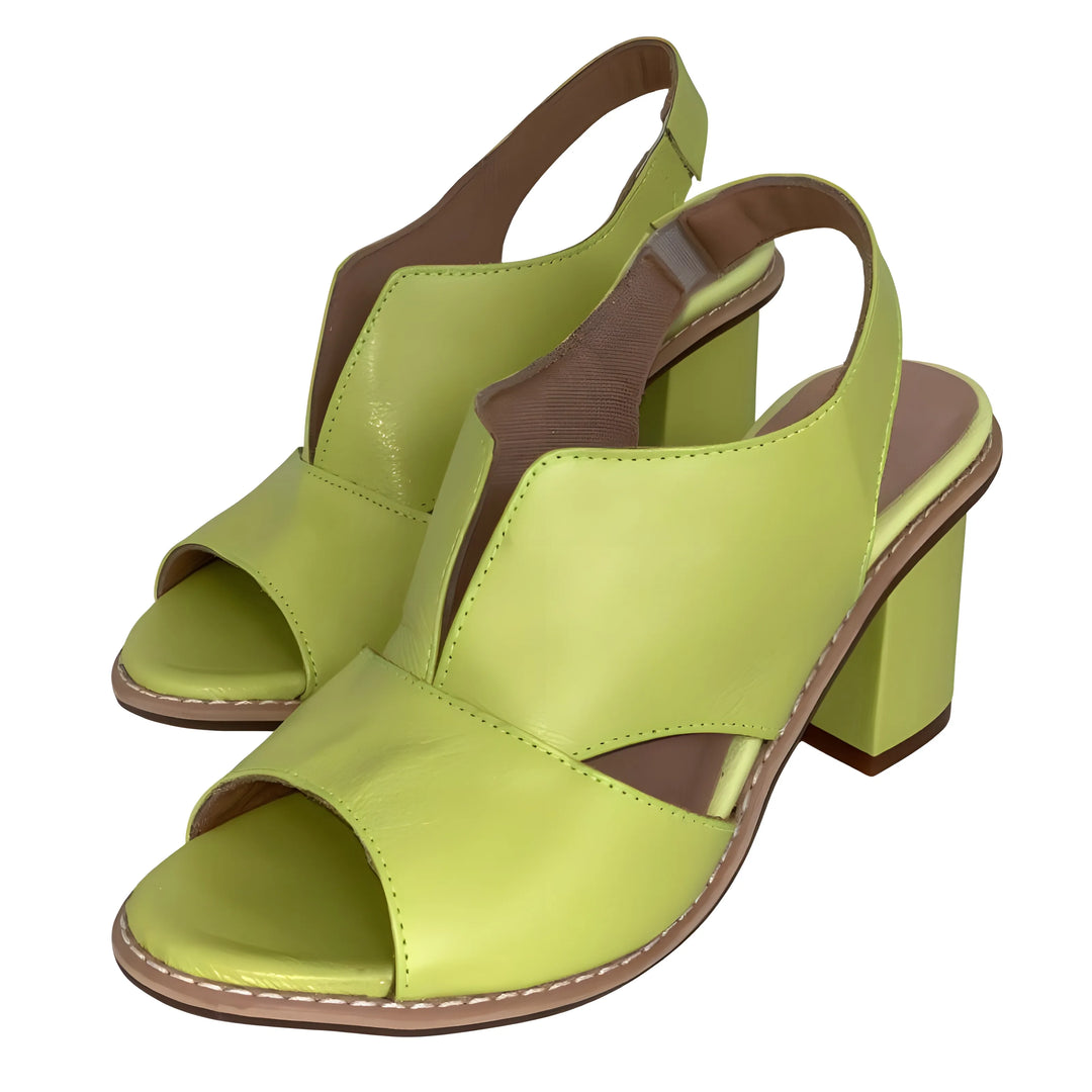 Women's Comfy Block Heel Sandals with Non Slip Sole