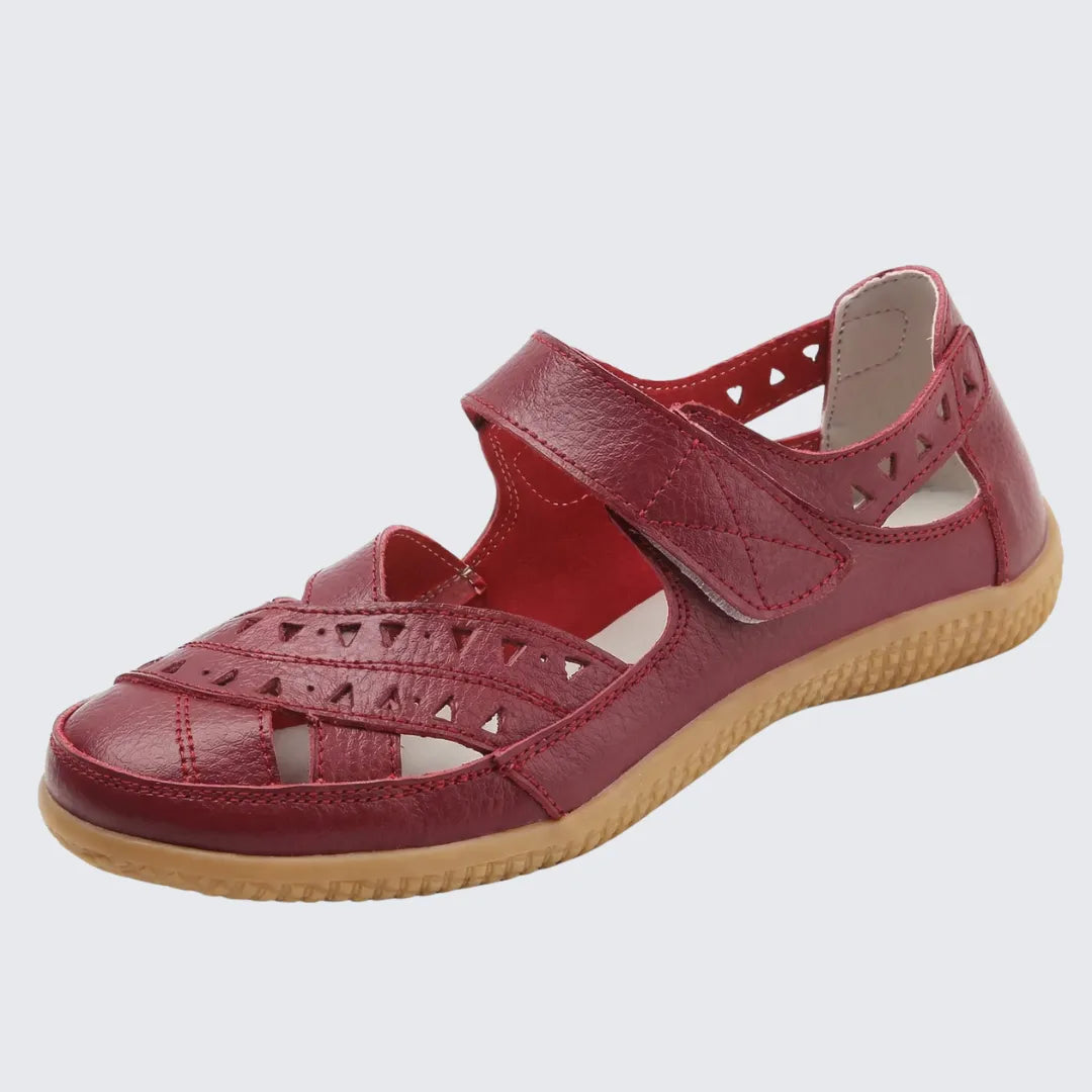 Women's Comfy Flat Sandals with Anti Slip and Adjustable Strap
