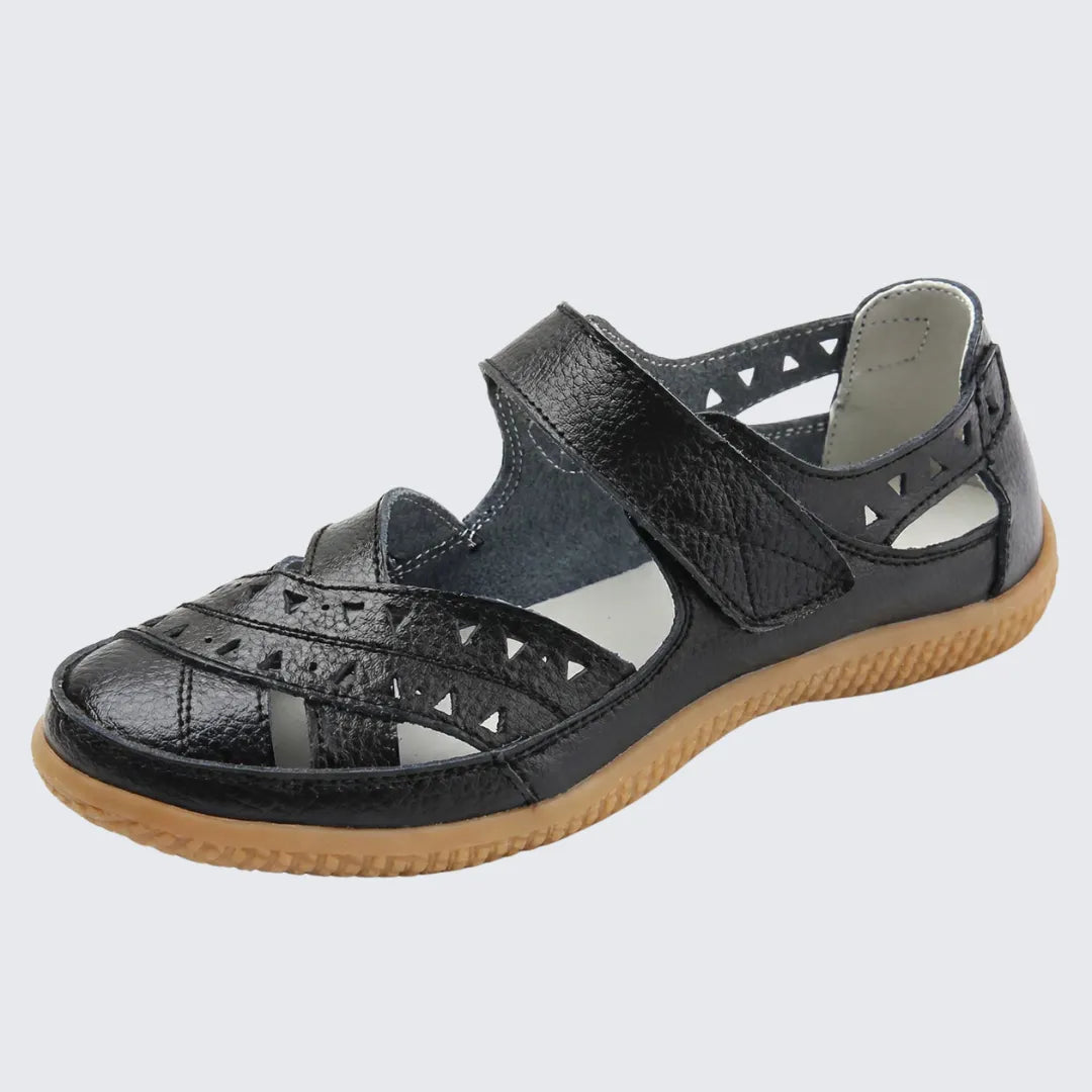 Women's Comfy Flat Sandals with Anti Slip and Adjustable Strap