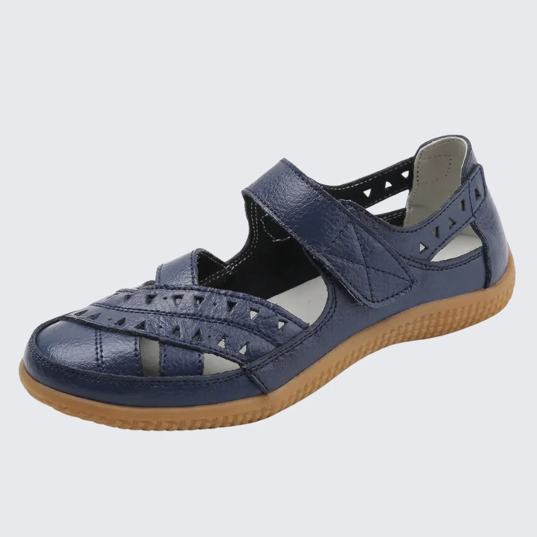 Women's Comfy Flat Sandals with Anti Slip and Adjustable Strap