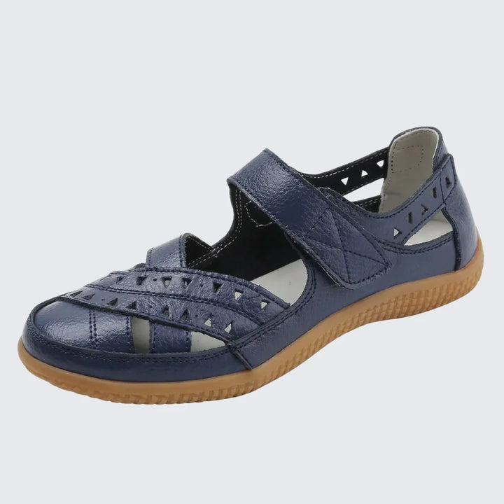 Women's Comfy Flat Sandals with Anti Slip and Adjustable Strap