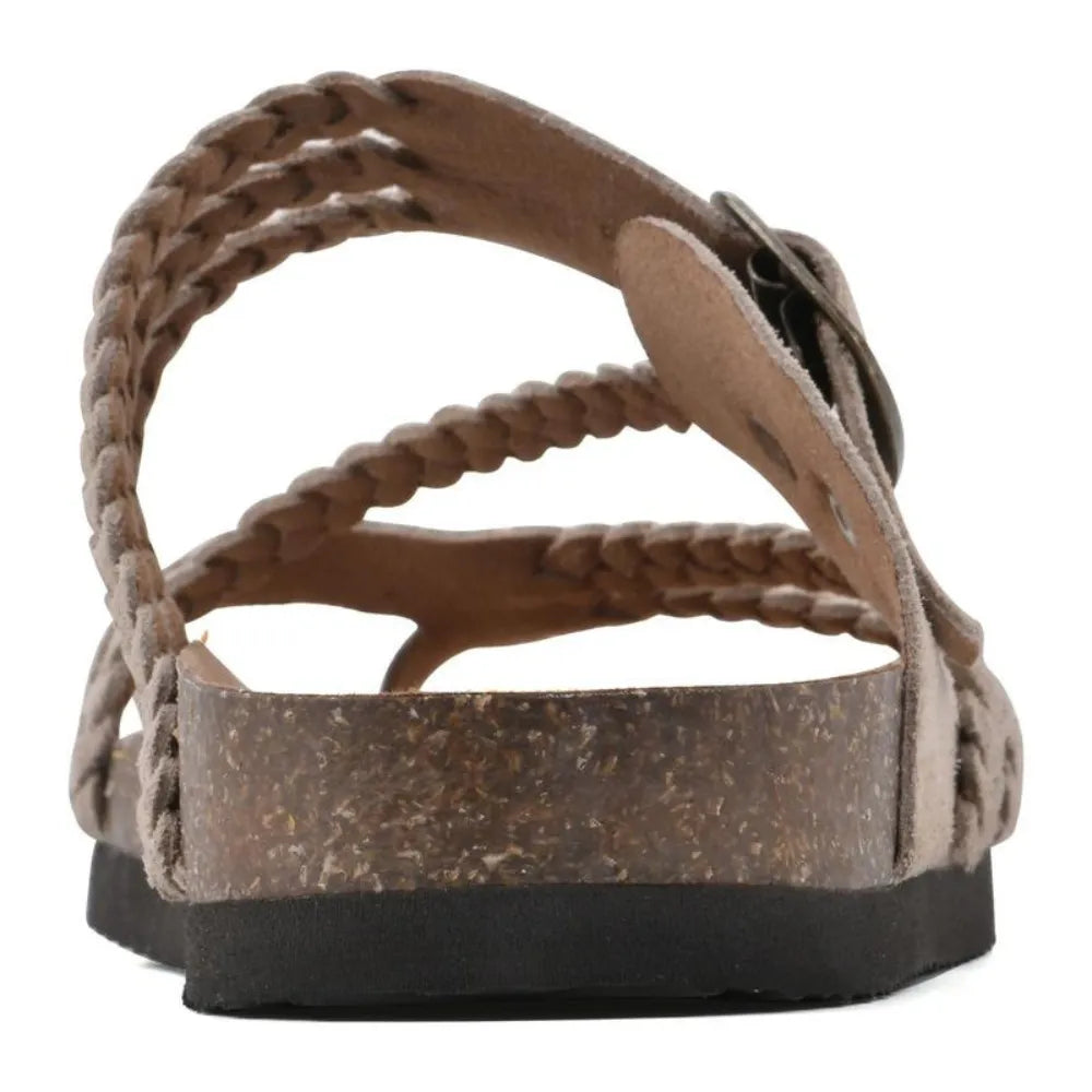 Women's Comfy Flat Sandals with Arch Support