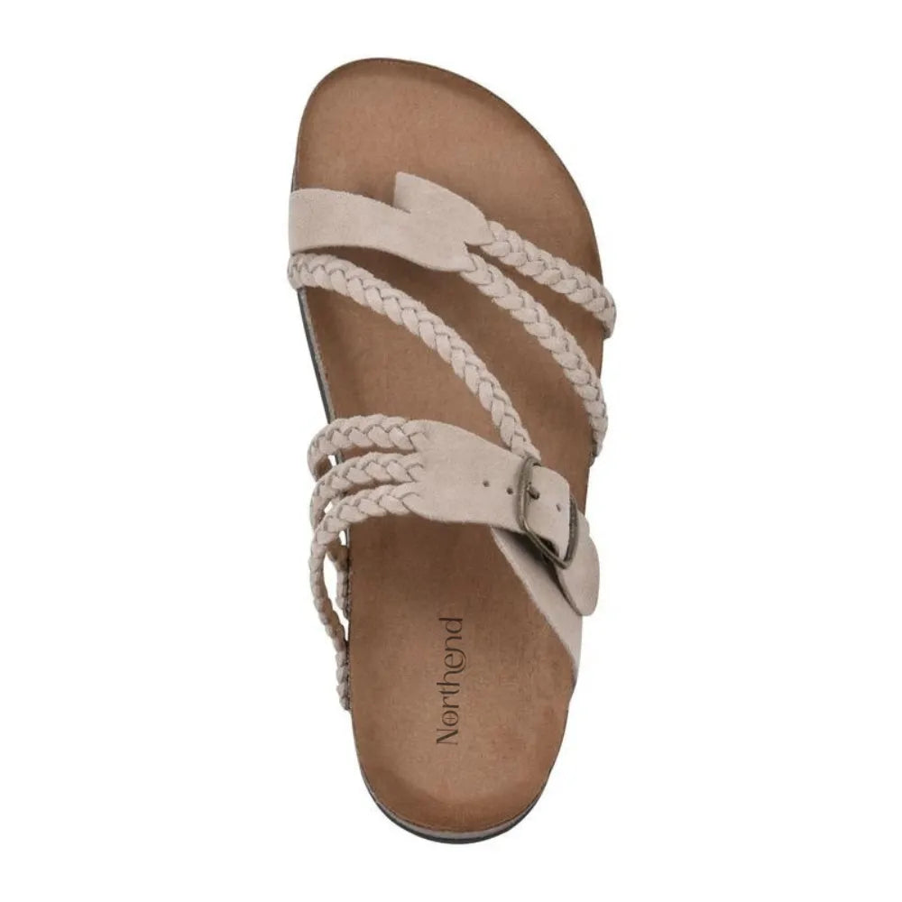 Women's Comfy Flat Sandals with Arch Support
