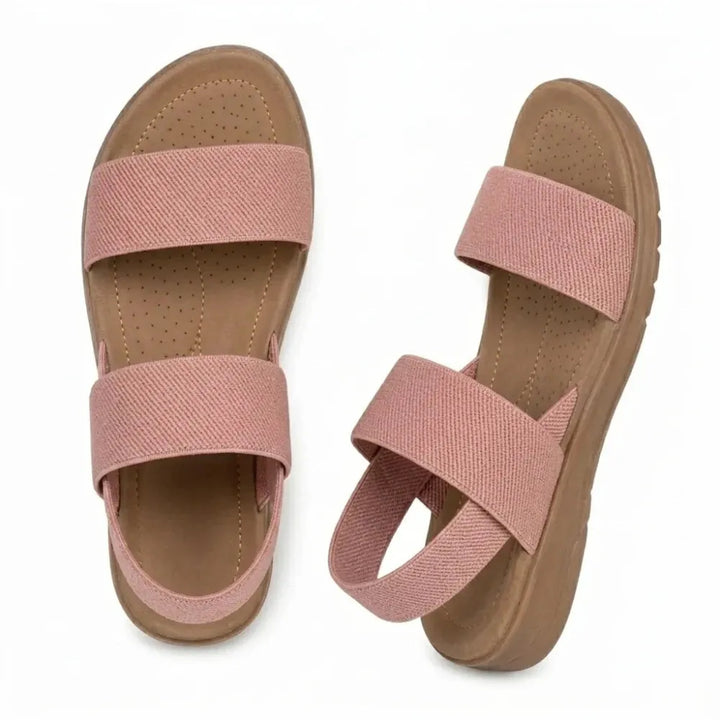 Women's Comfy Flat Sandals with Cushioned Insole