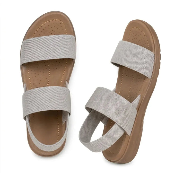 Women's Comfy Flat Sandals with Cushioned Insole