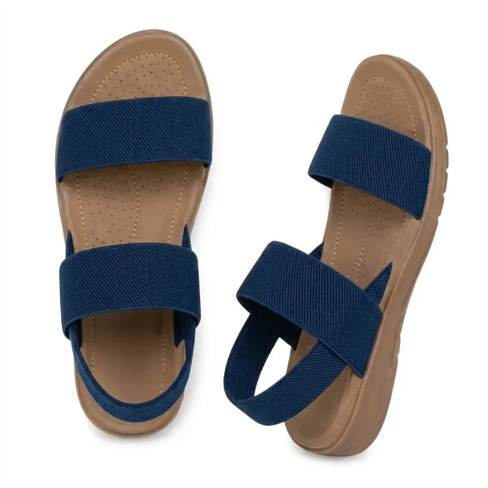 Women's Comfy Flat Sandals with Cushioned Insole