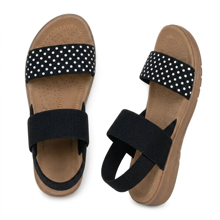 Women's Comfy Flat Sandals with Cushioned Insole