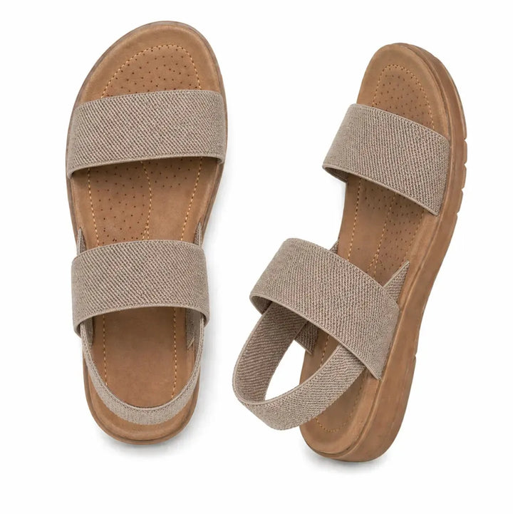 Women's Comfy Flat Sandals with Cushioned Insole