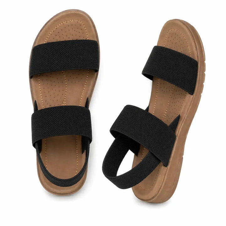 Women's Comfy Flat Sandals with Cushioned Insole