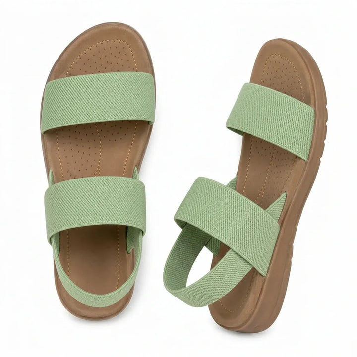 Women's Comfy Flat Sandals with Cushioned Insole