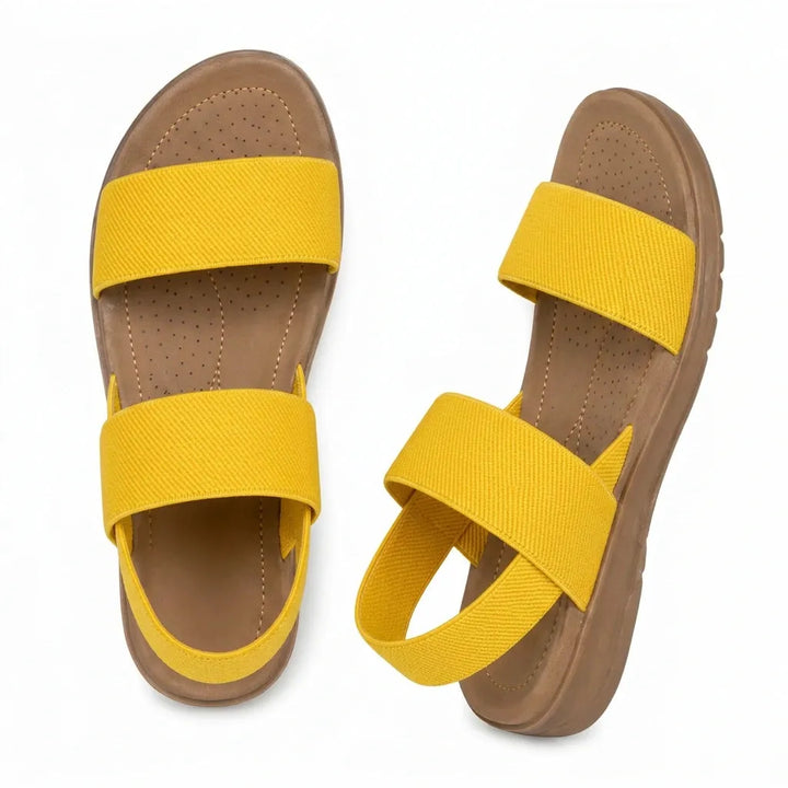 Women's Comfy Flat Sandals with Cushioned Insole