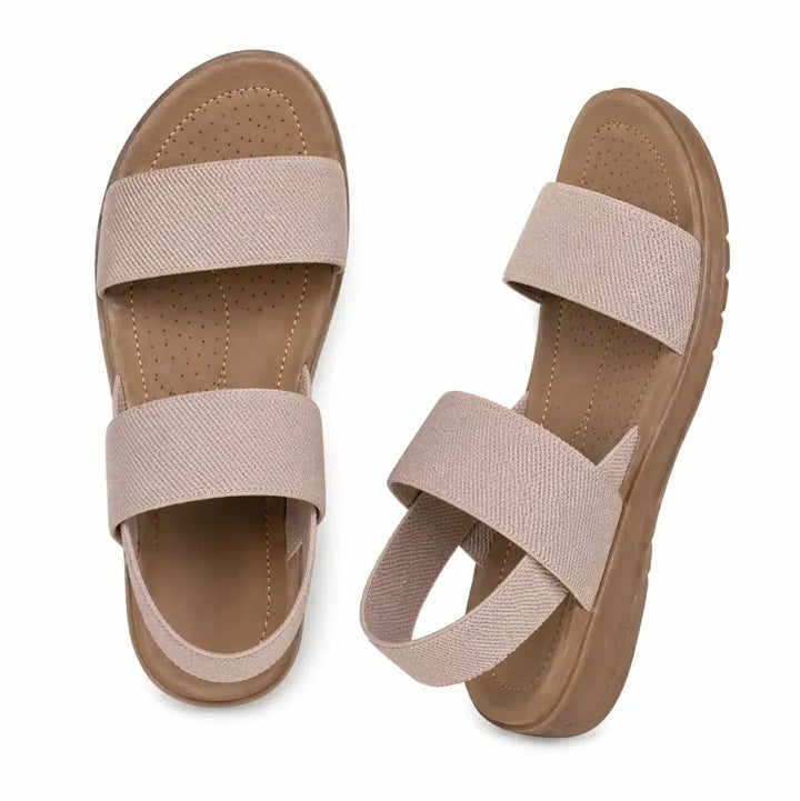 Women's Comfy Flat Sandals with Cushioned Insole