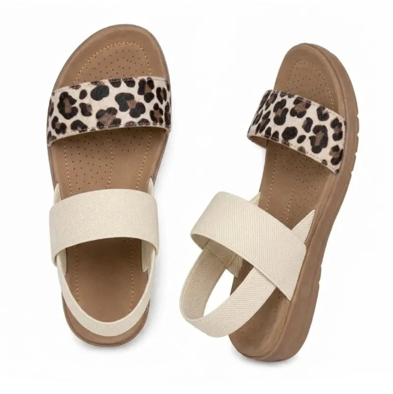 Women's Comfy Flat Sandals with Cushioned Insole