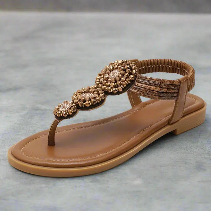 Women's Comfy Flat Sandals with Soft Lining