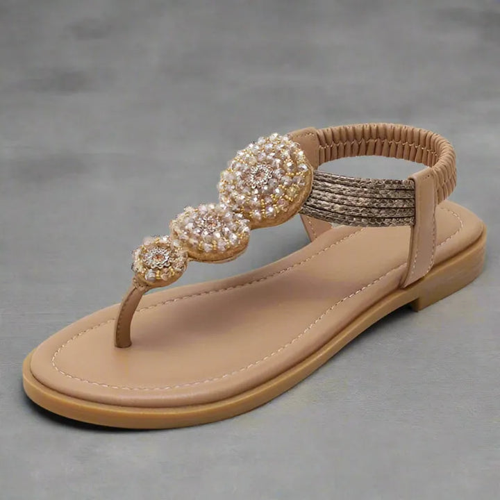 Women's Comfy Flat Sandals with Soft Lining