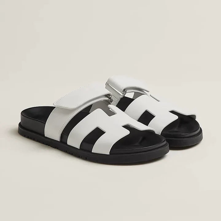 Women's Comfy Flat Sandals with Wide Strap