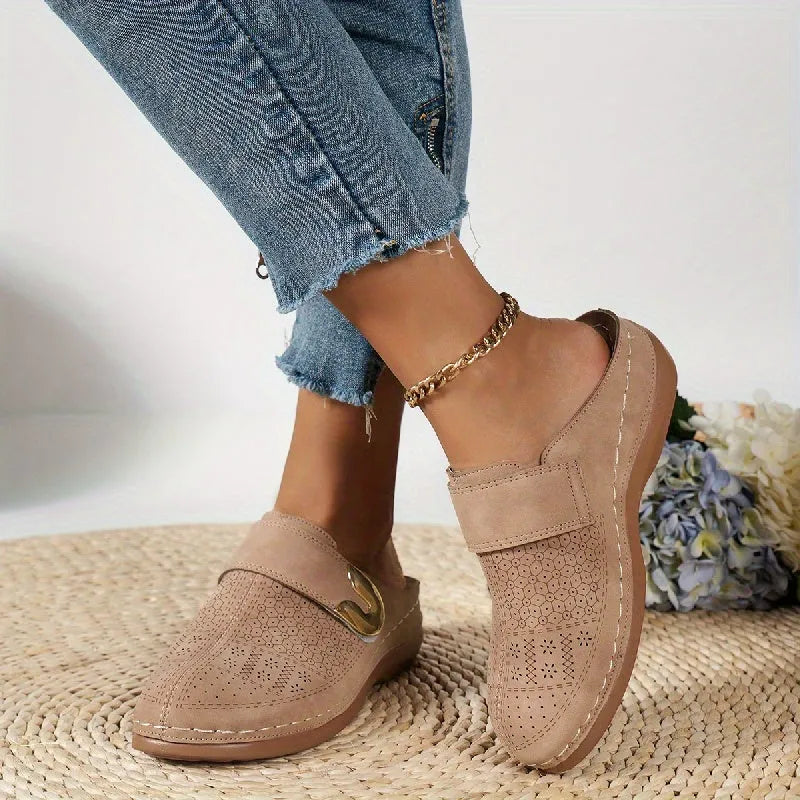 Women's Comfy Flat Sandals with Non Slip Sole