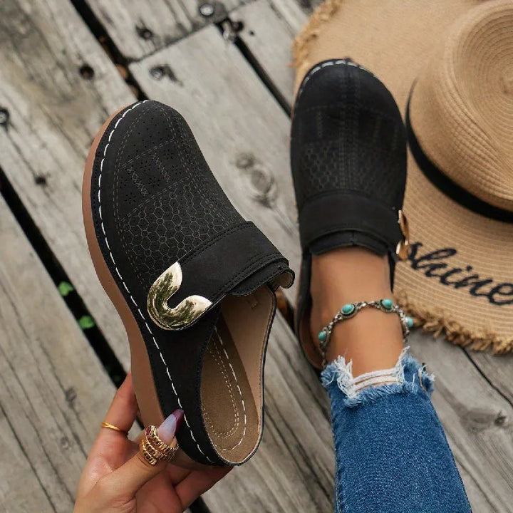Women's Comfy Flat Sandals with Non Slip Sole