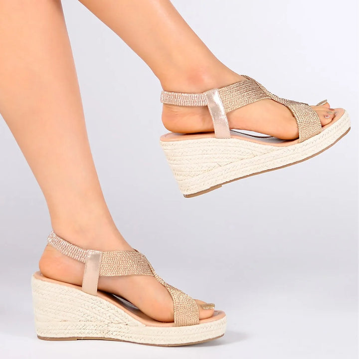 Women's Comfy Platform Sandals with Anti Slip Sole