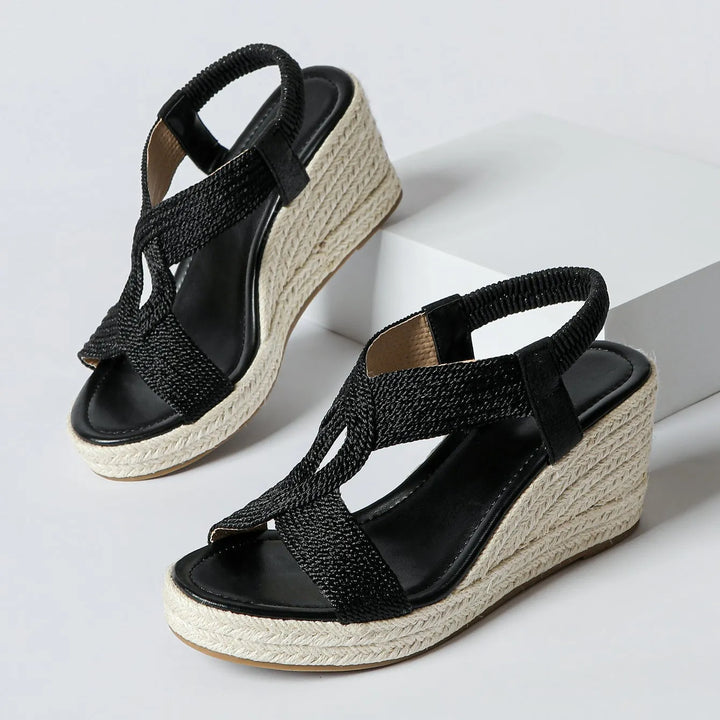 Women's Comfy Platform Sandals with Anti Slip Sole
