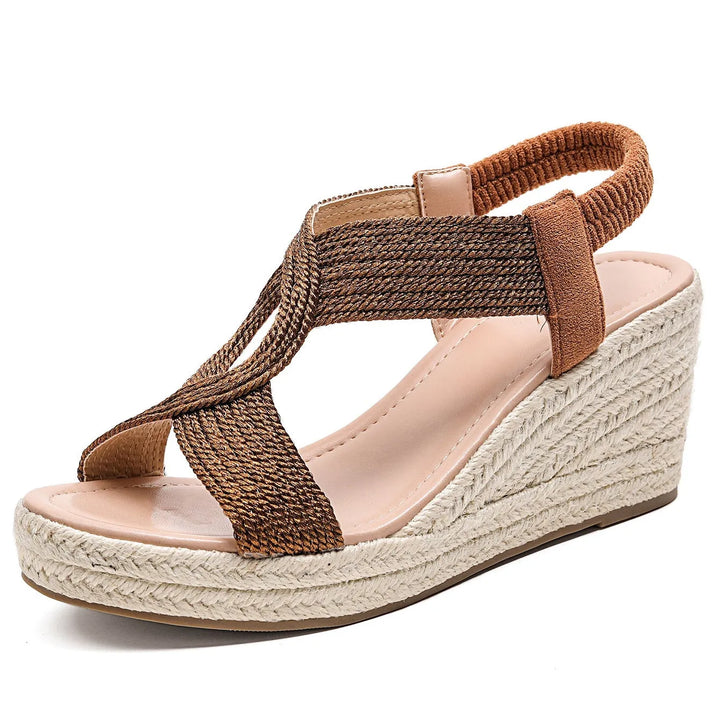 Women's Comfy Platform Sandals with Anti Slip Sole