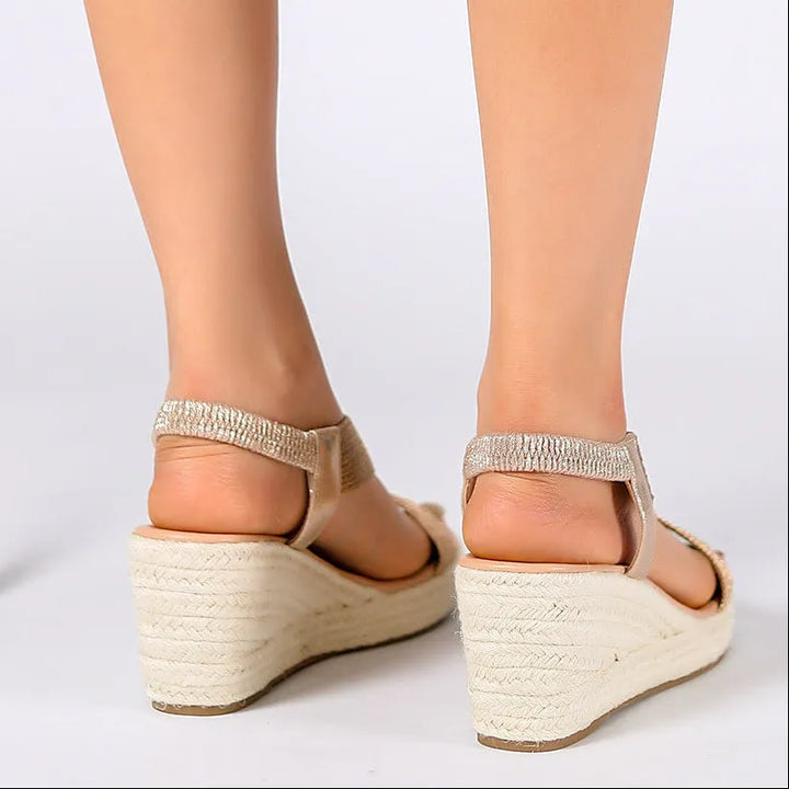 Women's Comfy Platform Sandals with Anti Slip Sole