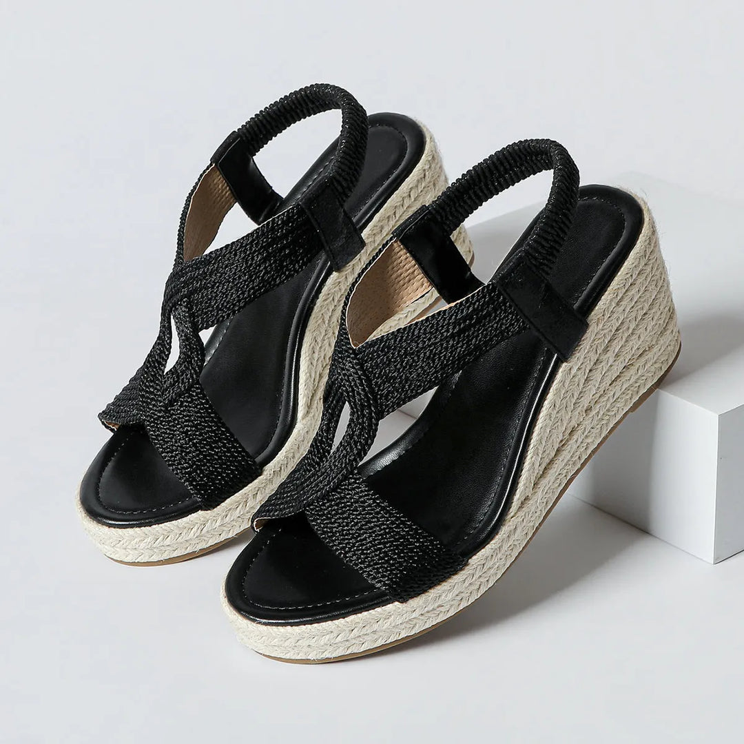 Women's Comfy Platform Sandals with Anti Slip Sole