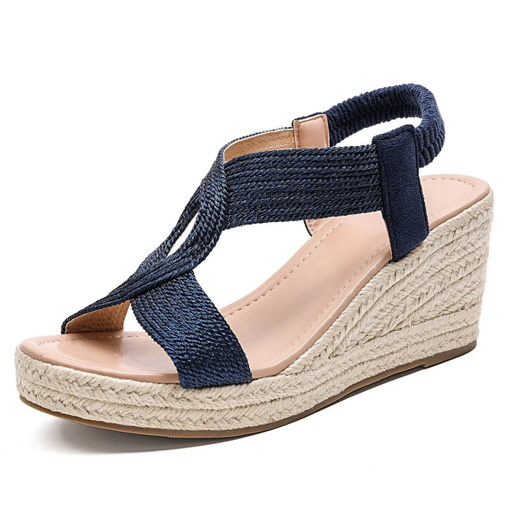 Women's Comfy Platform Sandals with Anti Slip Sole