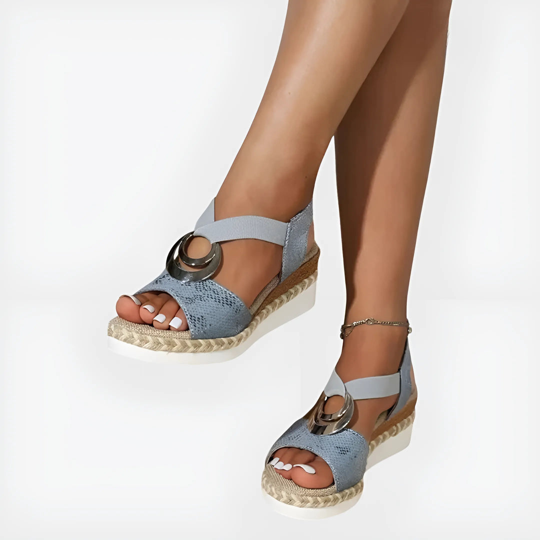 Women's Comfy Platform Sandals with Lightweight Sole