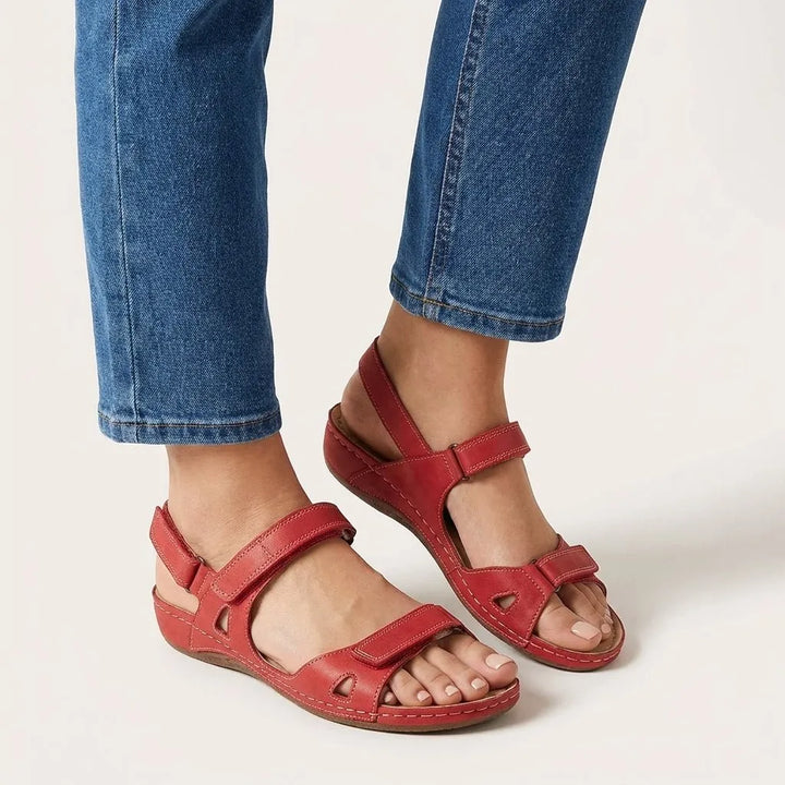 Women's Comfy Platform Strappy Sandals with Arch Support