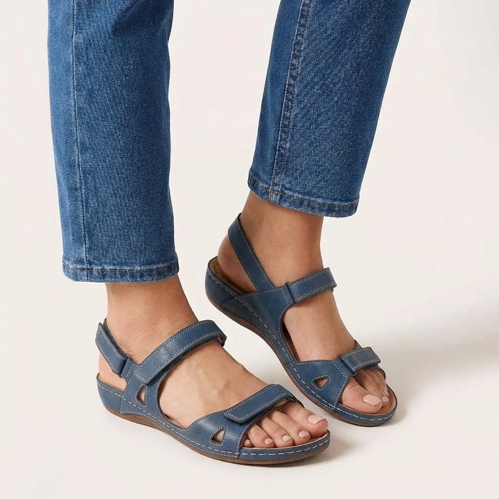 Women's Comfy Platform Strappy Sandals with Arch Support