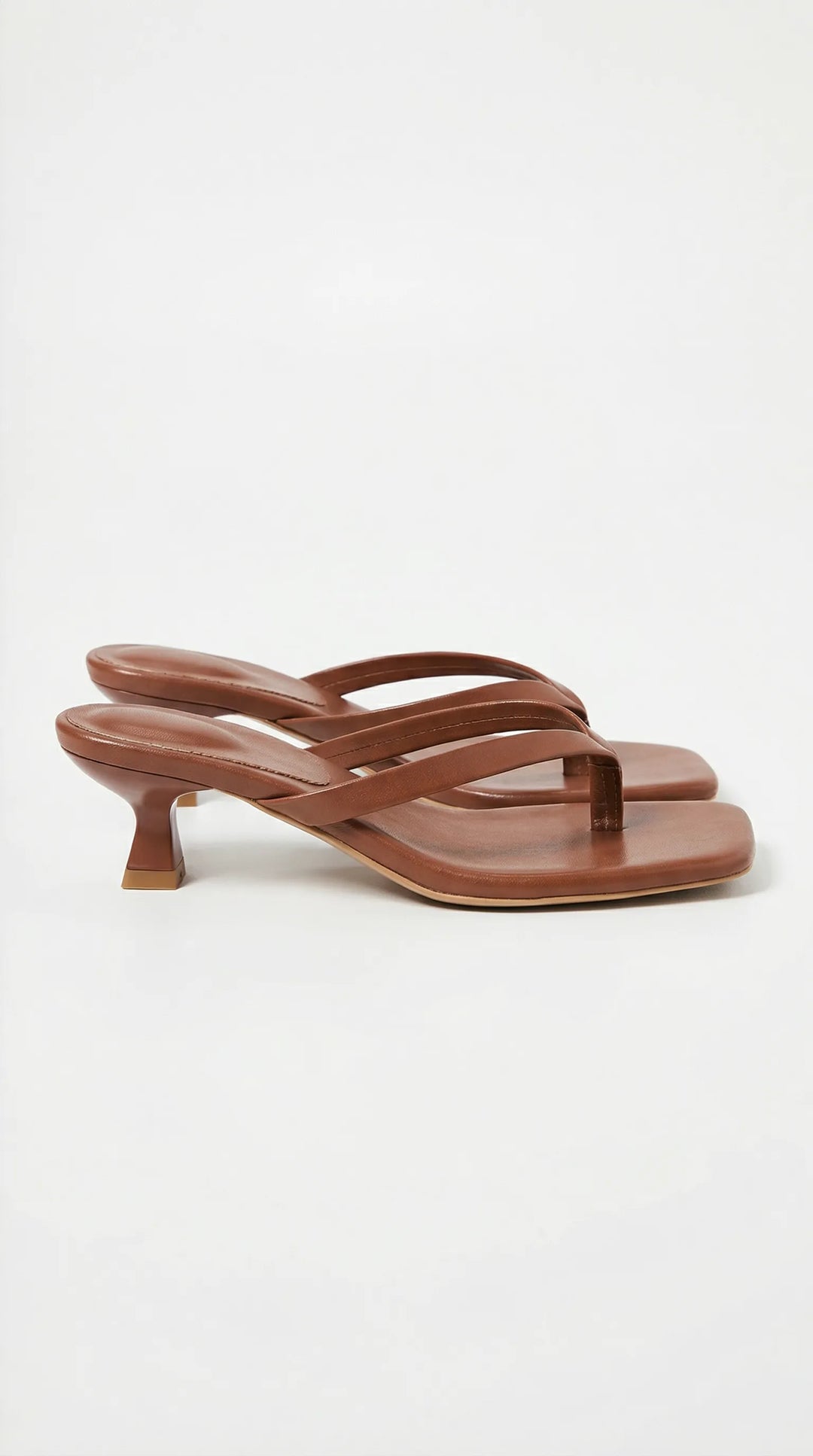 Women's Comfy Soft Kitten Heels with Lightweight Sole