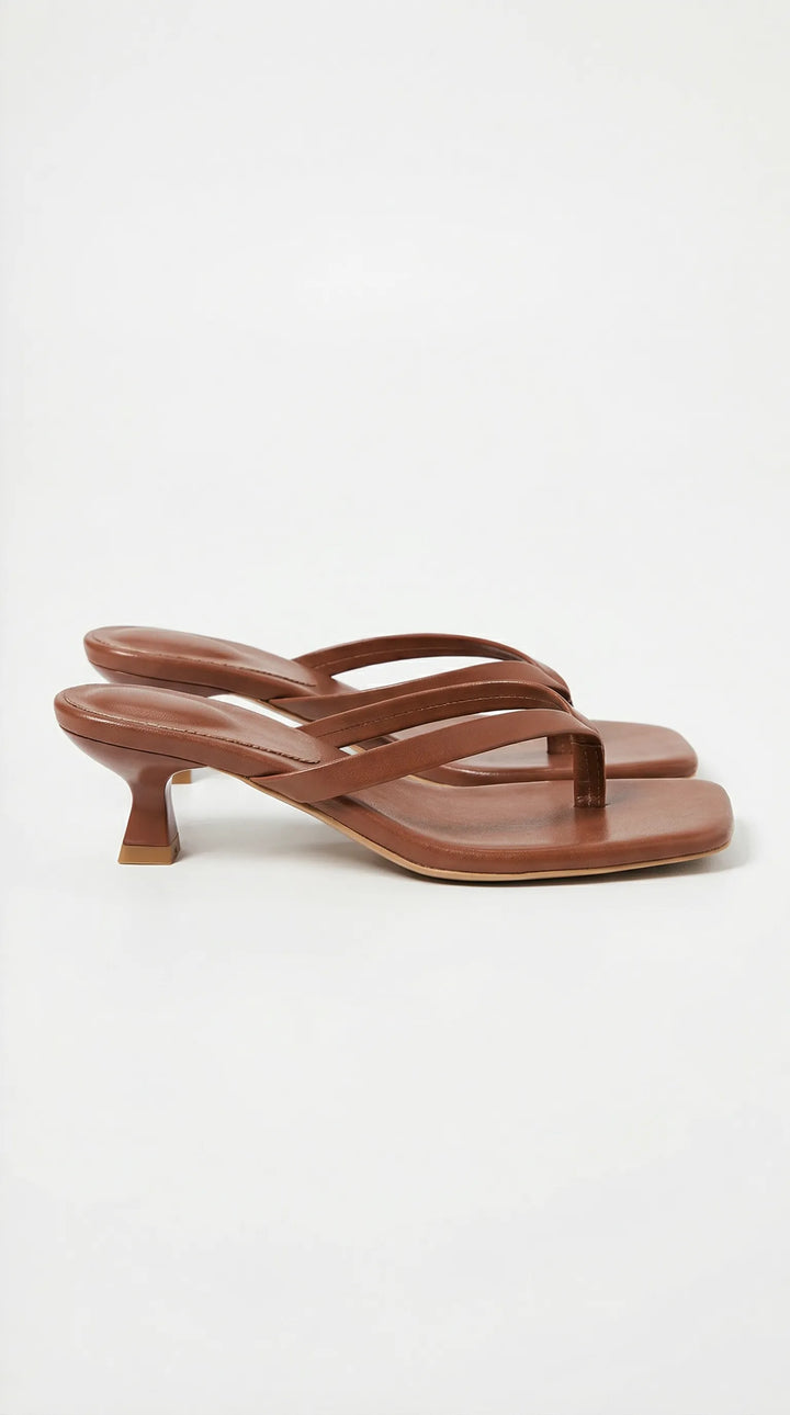Women's Comfy Soft Kitten Heels with Lightweight Sole