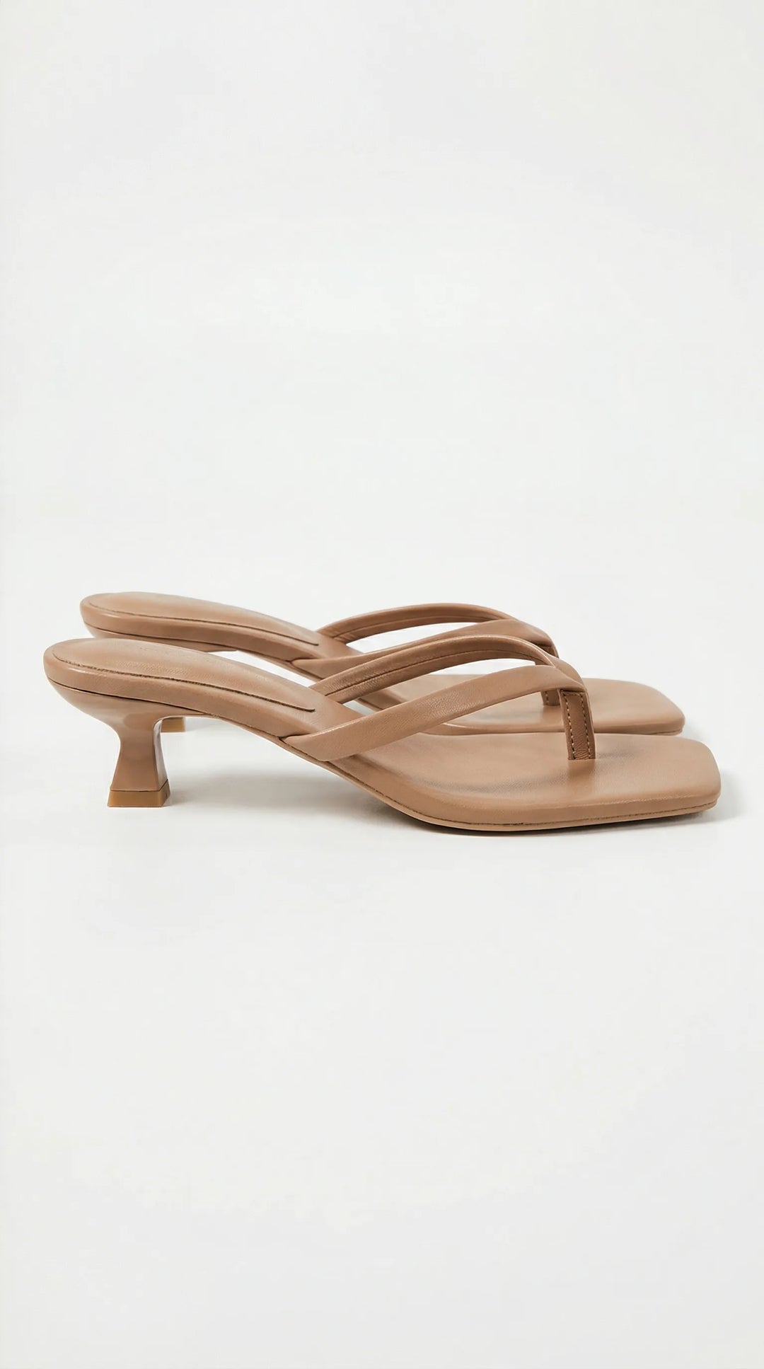 Women's Comfy Soft Kitten Heels with Lightweight Sole