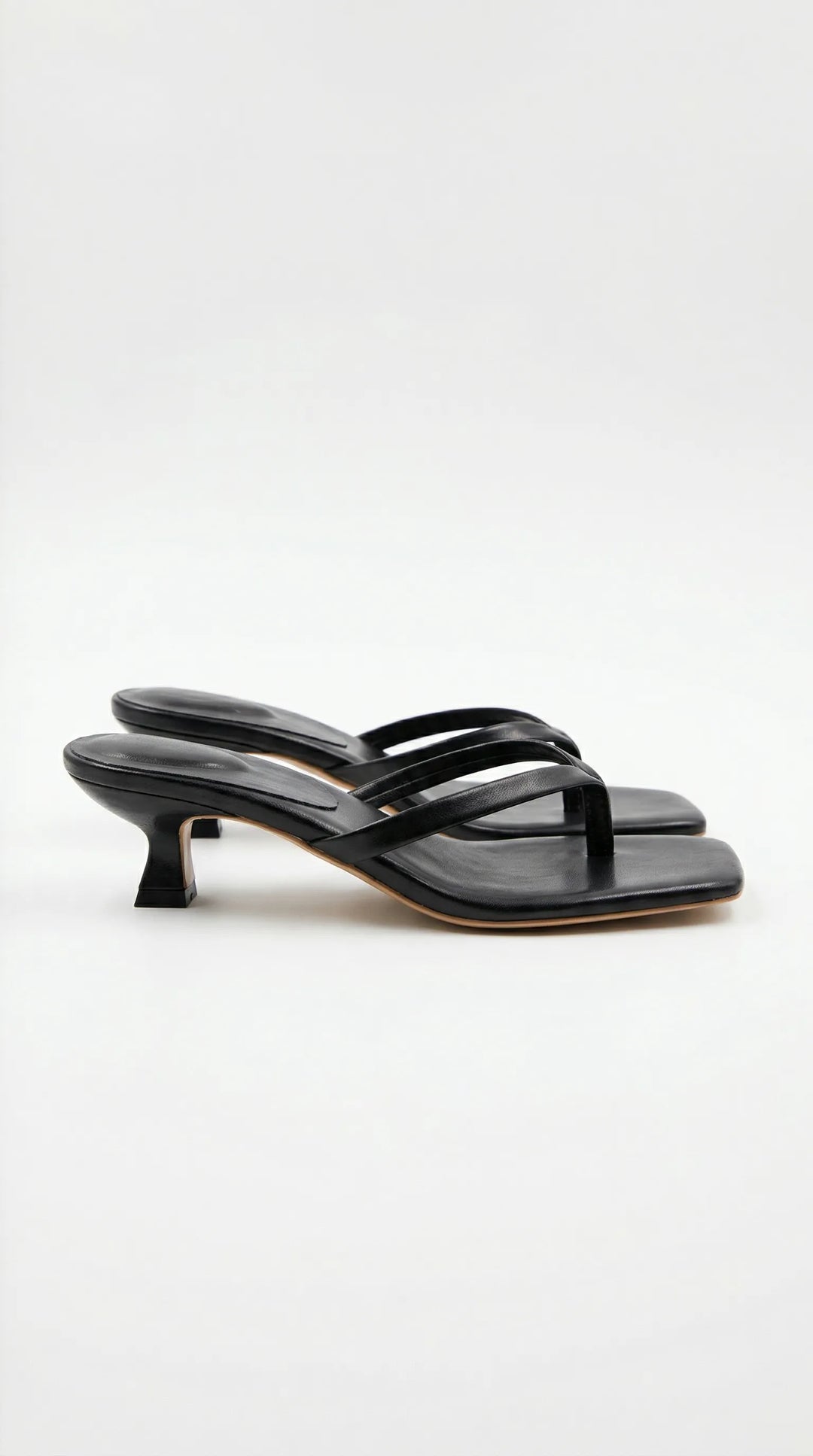 Women's Comfy Soft Kitten Heels with Lightweight Sole