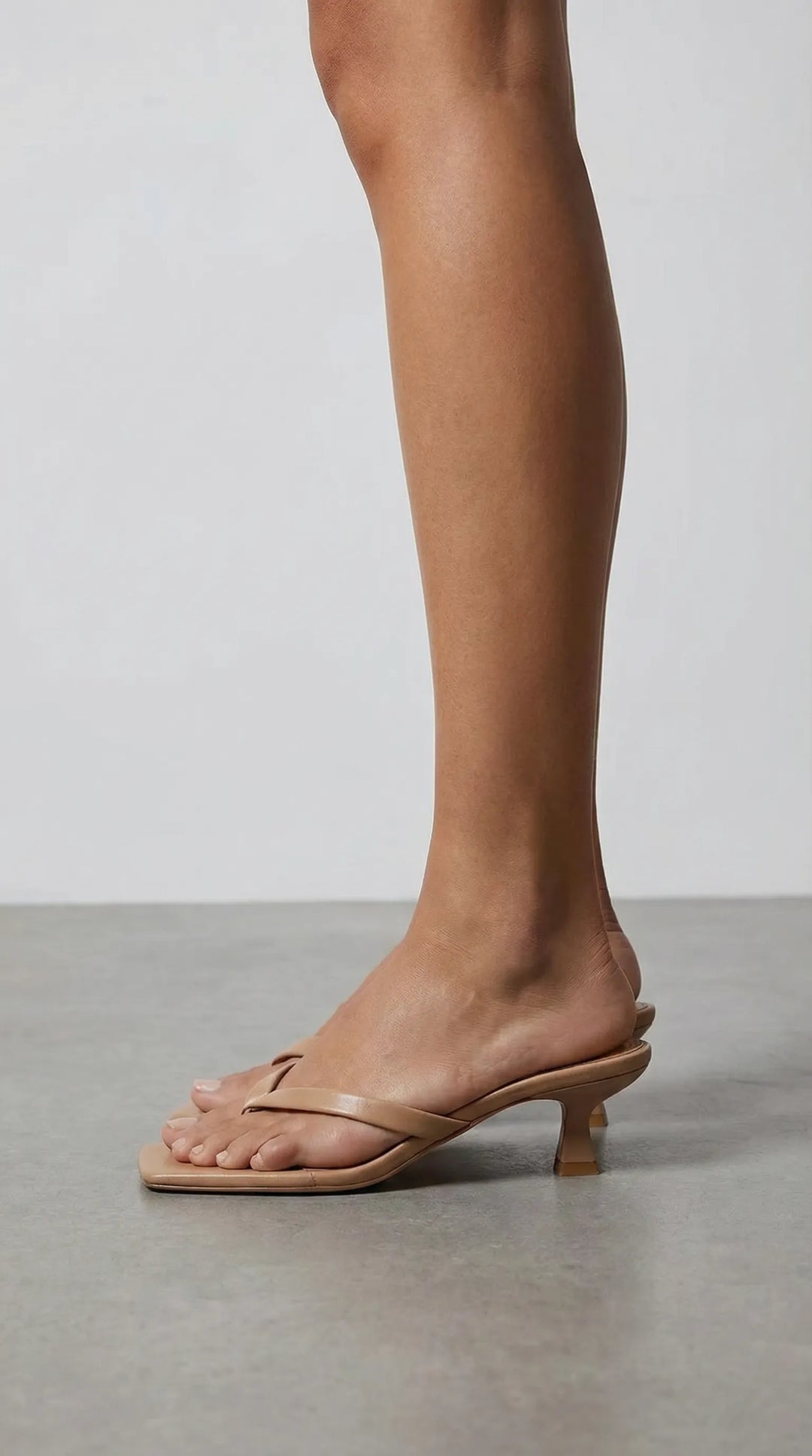 Women's Comfy Soft Kitten Heels with Lightweight Sole