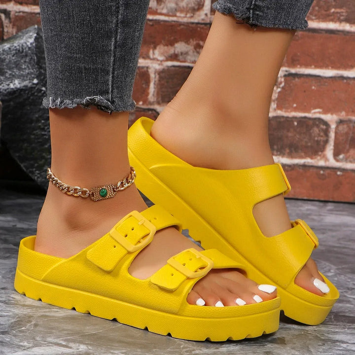 Women's Comfy Soft Sandals with Non Slip Sole