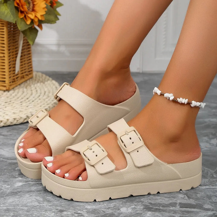 Women's Comfy Soft Sandals with Non Slip Sole