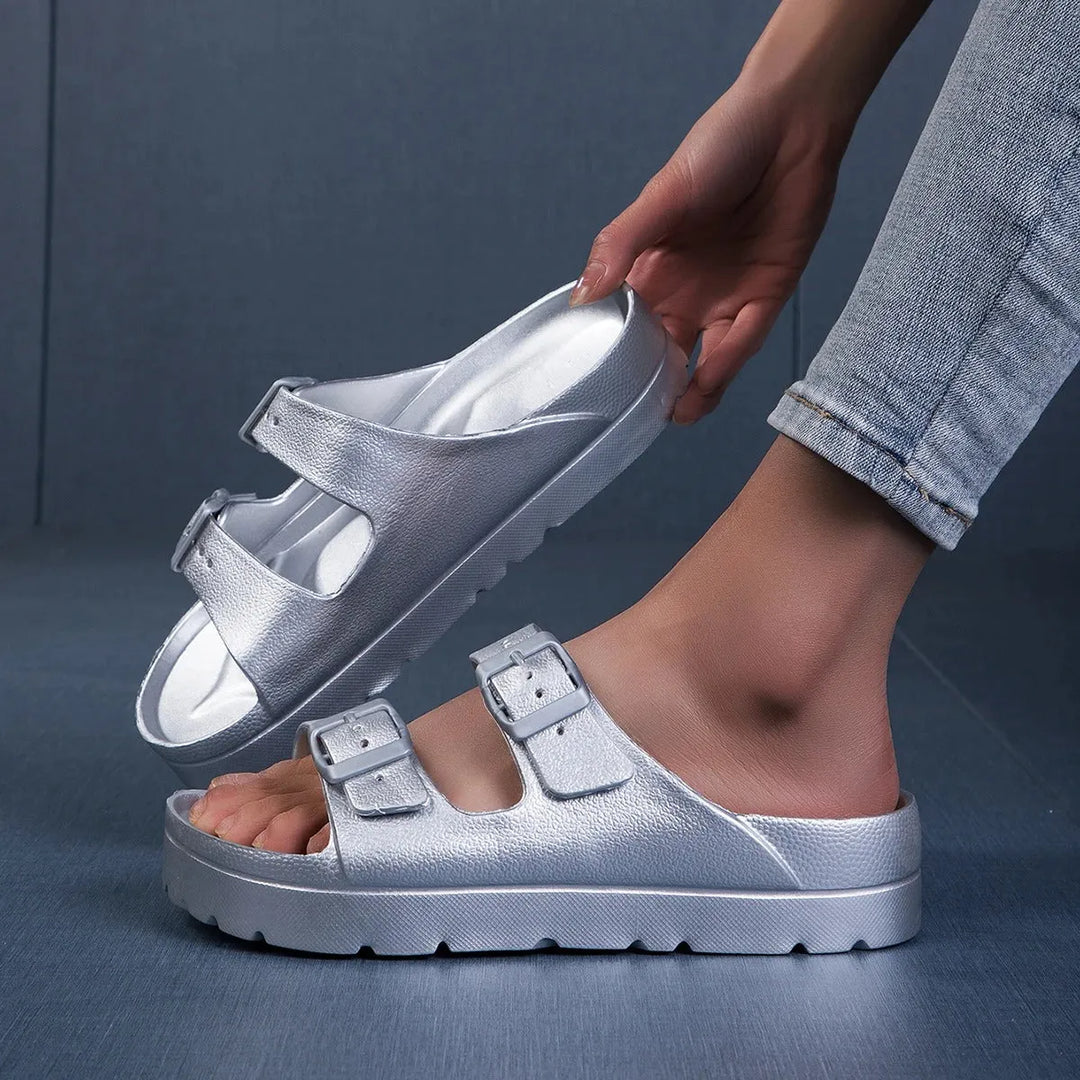 Women's Comfy Soft Sandals with Non Slip Sole