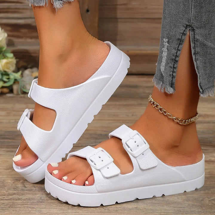 Women's Comfy Soft Sandals with Non Slip Sole