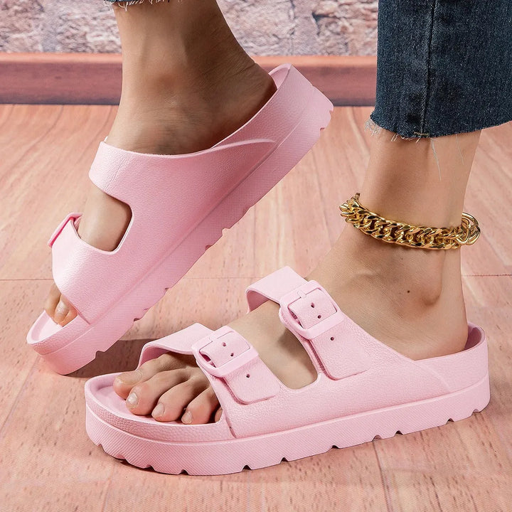 Women's Comfy Soft Sandals with Non Slip Sole