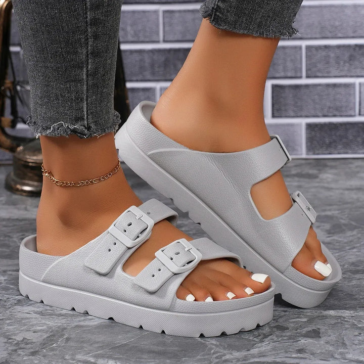 Women's Comfy Soft Sandals with Non Slip Sole
