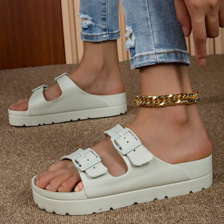 Women's Comfy Soft Sandals with Non Slip Sole