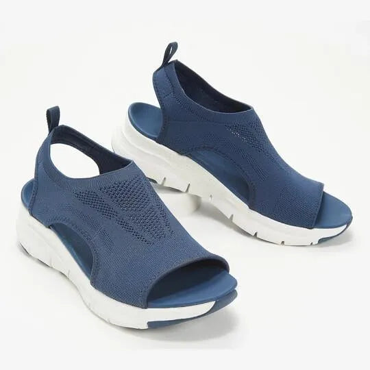 Women's Comfy Wide Fit Sandals with Arch Support