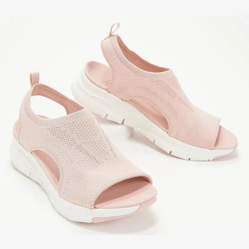 Women's Comfy Wide Fit Sandals with Arch Support