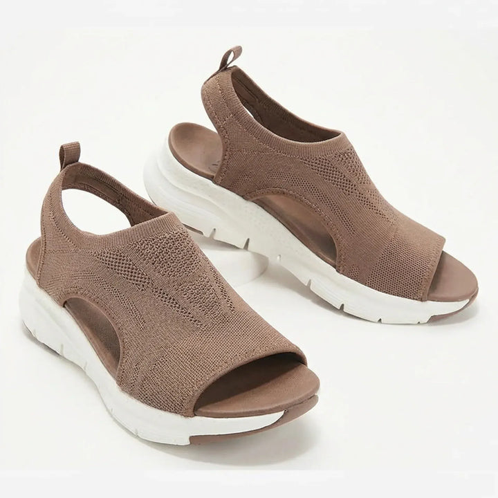 Women's Comfy Wide Fit Sandals with Arch Support