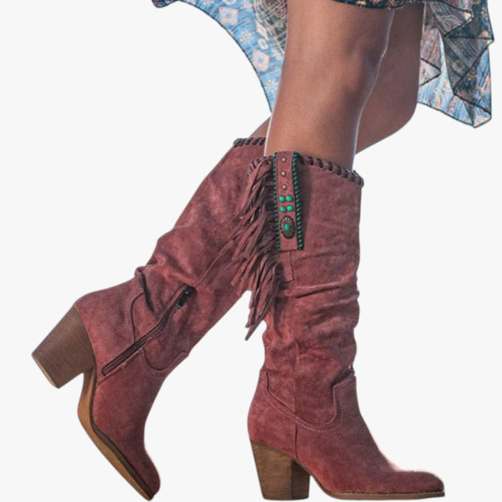 Women’s Heeled Cowgirl Boots | Closed Toe